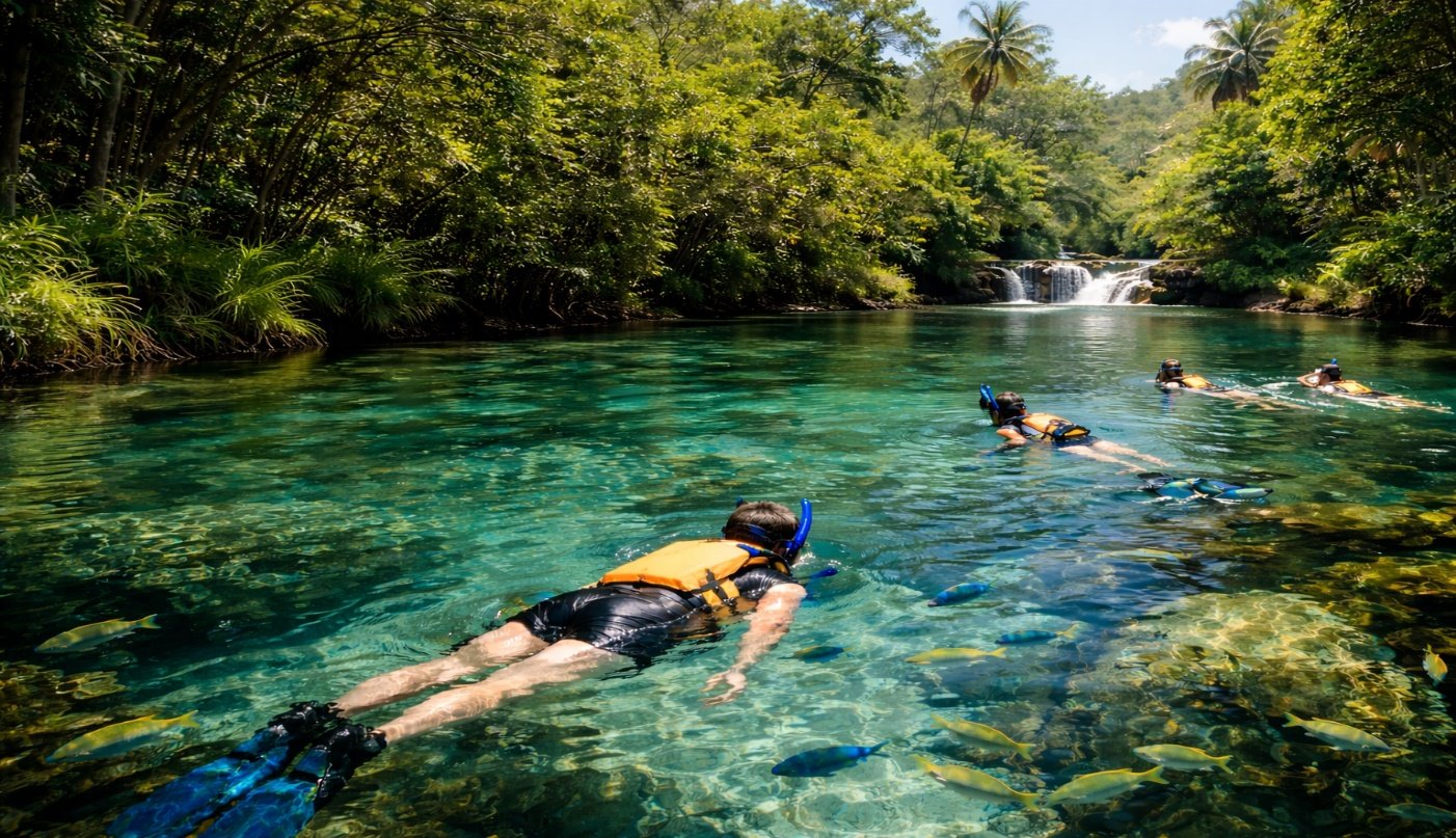 passeio ecológico em Bonito MS