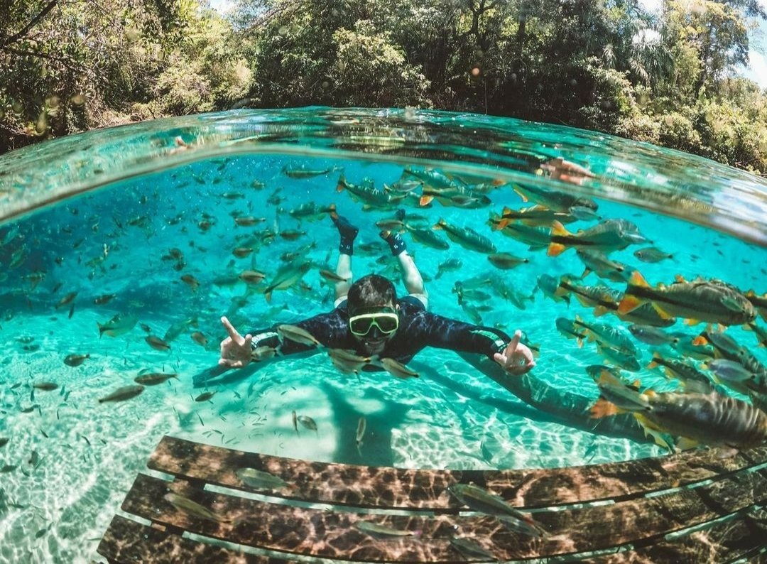 Flutuação no Rio da Prata